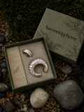 Pebble Sterling Silver Earrings