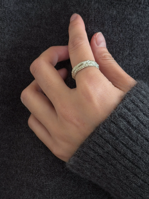 Blaze Silver Ring